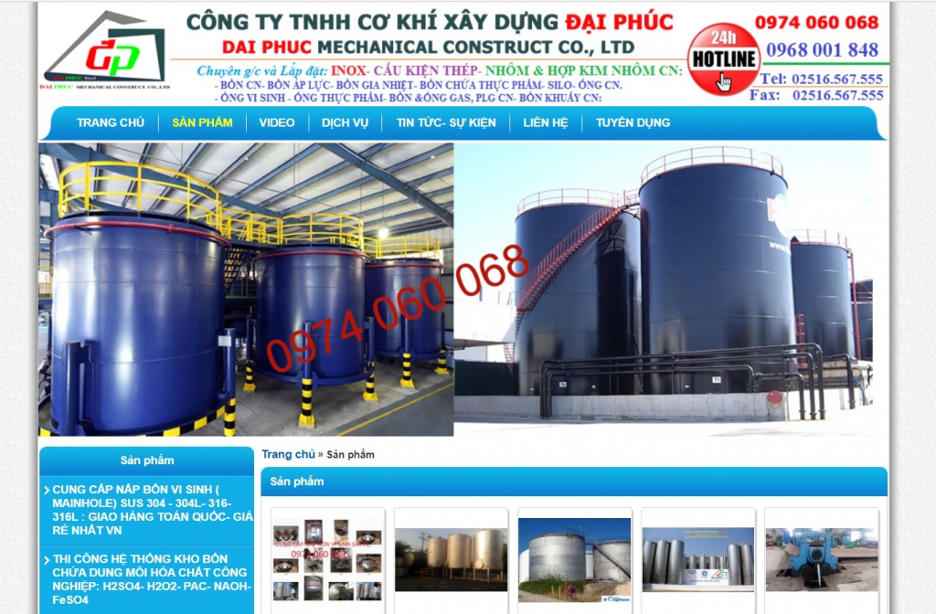 Hệ thống gas trung tâm, hệ thống LPG, hệ thống gas – LPG Storage system